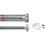 DuoHM 4x55 S PZ Tassello a Vite Impronta PZD per Cartongesso-Truciolare Blister pz.5 | Fischer